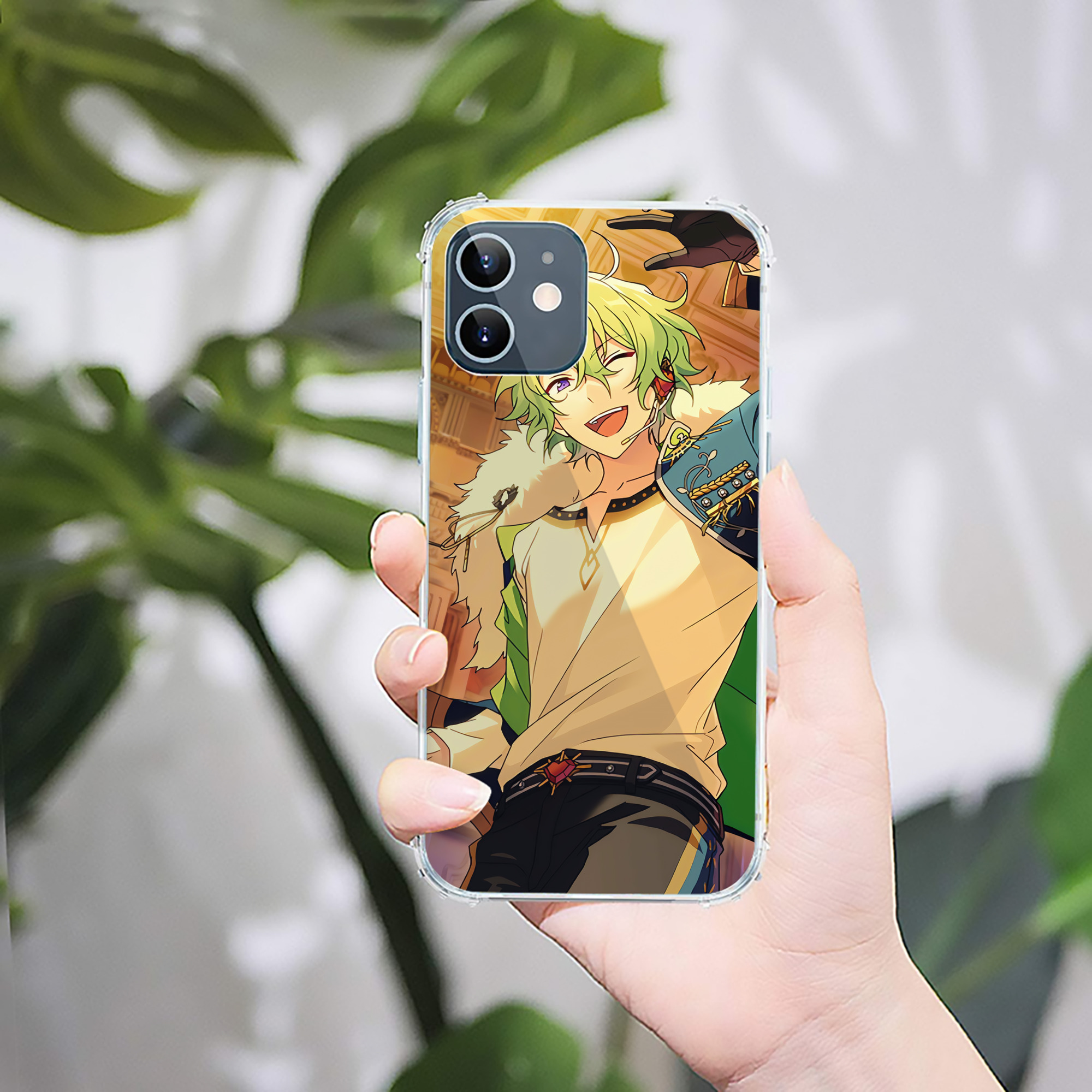 （画像用） あんさんぶるスターズ! Ensemble Stars 【iPhone 12シリーズ対応】透明スマホケース（クリアソフトケース）